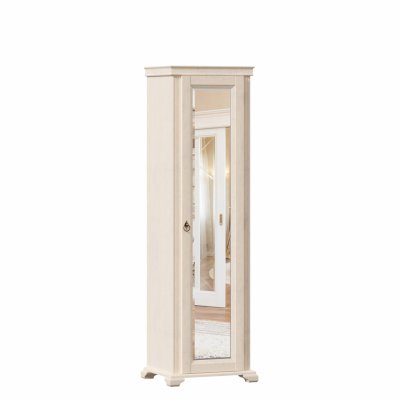 Шкаф одностворчатый корпус с зеркальной дверью Амели 642040 (Любимый дом)